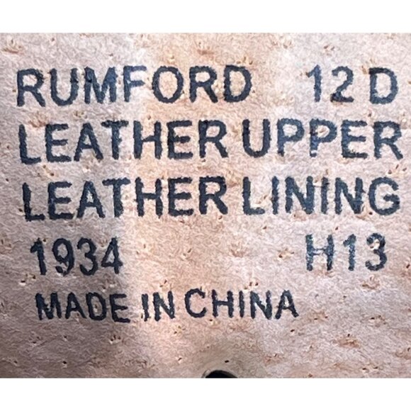 Polo Ralph Lauren Men’s Brown Leather Lace Up Rumford Moc Toe Ankle Boots Sz 12D - Picture 9 of 12